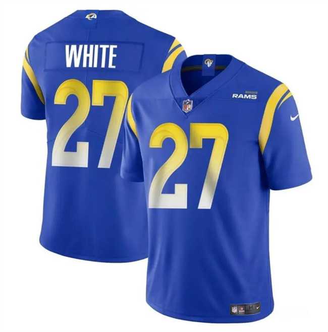 Youth Los Angeles Rams #27 Tre%27Davious White Blue Vapor Untouchable Stitched Jersey Dzhi